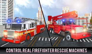 Firefighter Truck 911 Rescue: Emergency Driving screenshot 9