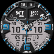 Metrix Watch Face screenshot 0