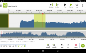 mp3TrueEdit touch Audio Editor screenshot 0