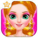 Girl Fashion Salon Game Icon