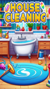 Big Messy Home Cleaning Games screenshot 19