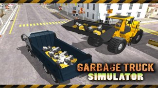 Des ordures Truck Simulator 3D screenshot 14