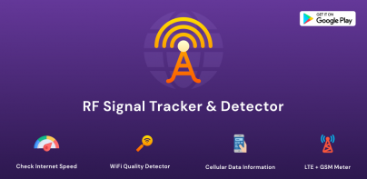 RF Signal Tracker & Detector