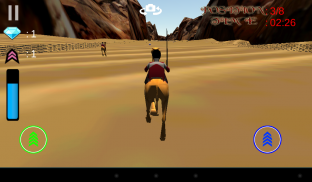 3D camel racing screenshot 0