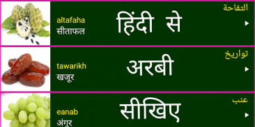 Learn Arabic From Hindi screenshot 9