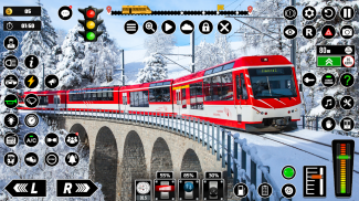 Jogos de simulador de trem 3D screenshot 3