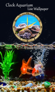 Clock Aquarium Live Wallpaper screenshot 5