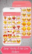 Love Stickers and Free Stickers - WAStickers screenshot 2