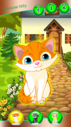 kitten ăn mặc lên trò chơi screenshot 1