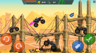 Mad Truck Challenge - Гонки и бои машин с боссами screenshot 12