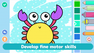 Coloring games for kids Learn screenshot 5