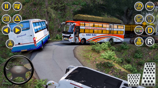 Simulador de condução de ônibus pesado Jogos de ônibus 3D