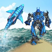 game robot perang hiu - mengubah robot hiu screenshot 6
