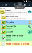 Note - Blocco note con password (senza pubblicità) screenshot 10