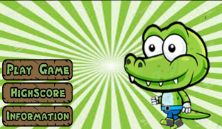 Run Crocodile Attack 3D screenshot 0