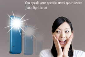 Speak to Torch Light - Clap screenshot 1