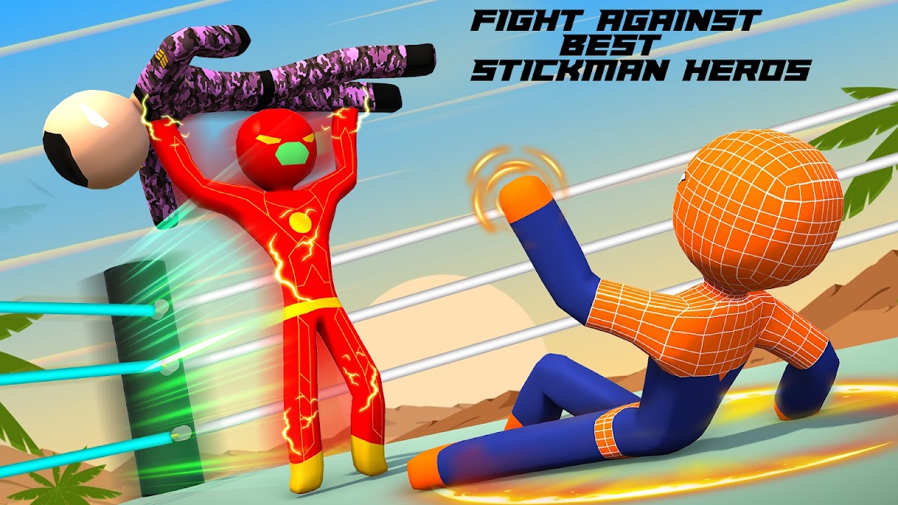 Stickman Fighter Infinity - Super Action Heroes