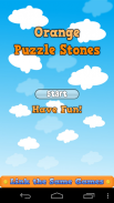 Orange Puzzle Stones Free screenshot 0