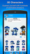 Snaappy a new 3D messenger screenshot 3