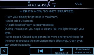 BrainwaveX OCD screenshot 0