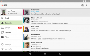 Sid - Secure Messenger with File Transfer screenshot 1