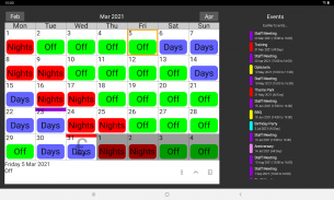 Shift Work Calendar screenshot 15