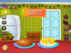 Memasak permainan: Hamburger screenshot 4