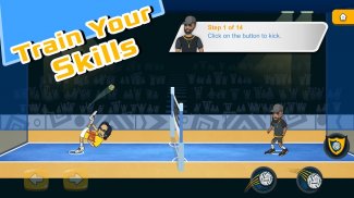 Kick Volleyball: Football game screenshot 4