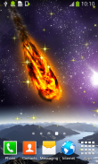 Meteor Shower Live Wallpapers screenshot 1