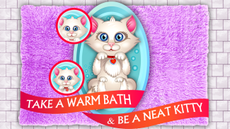 Kitty Kucing Pop: Hewan Peliharaan Virtual screenshot 1