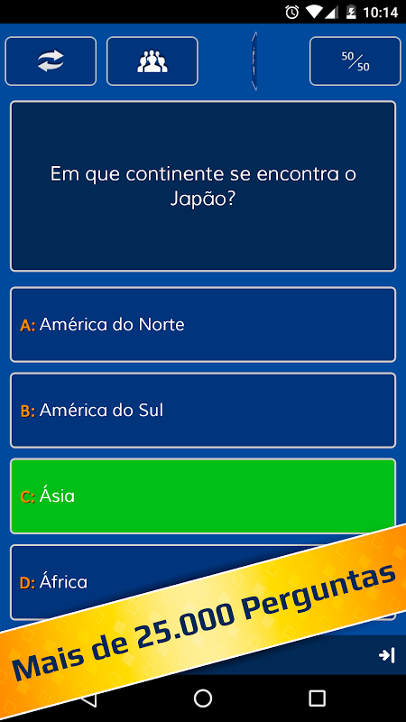 Quiz brasil conhecimentos gerais