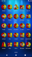 Red and Yellow Icon Pack Free screenshot 23