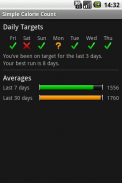 Simple Calorie Count screenshot 2