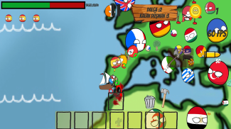 CountryBall Wars : Survival screenshot 0