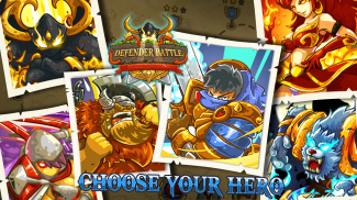 Defender Battle: Hero Kingdom Wars - Strategy Game screenshot 2