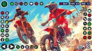 موتوكروس حيلة دراجة سباق لعبة screenshot 3