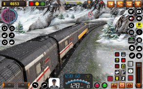 Uphill Train Simulator Game. screenshot 1