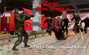 Zombie 3D Enemy Outbreak Game screenshot 2