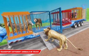 Farm Animal Truck: Zoo Games screenshot 1