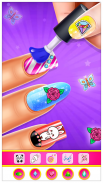 Nail polish game nail art screenshot 1