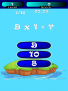Times Tables Math Trainer FREE screenshot 2