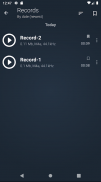 AudiRecord audio recorder screenshot 1
