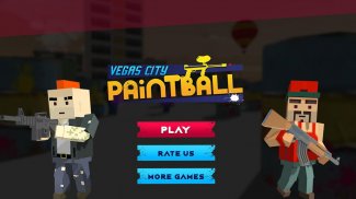 Paintball Shooter Game: Blocky World screenshot 1