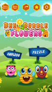 Bee Bubble Flowers screenshot 0