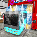 City Bus Wash Simulator: Gas Station Car Wash Game Icon