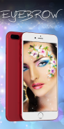 Eyebrow Shaping App - Beauty Makeup Studio screenshot 1