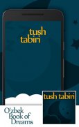 Tushlar: Tush Tabiri | Oʻzbek Dream interpretation screenshot 3