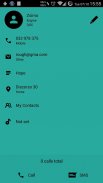 Dialer theme Flat Aqua screenshot 3