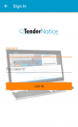 Tender Notice screenshot 0