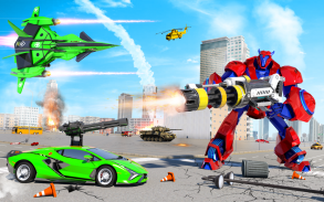 Multi Robot Transform Tank War screenshot 1